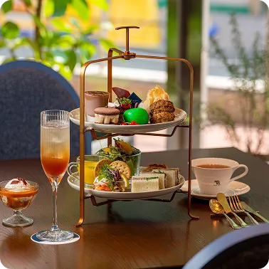 アフタヌーンティーのティースタンド